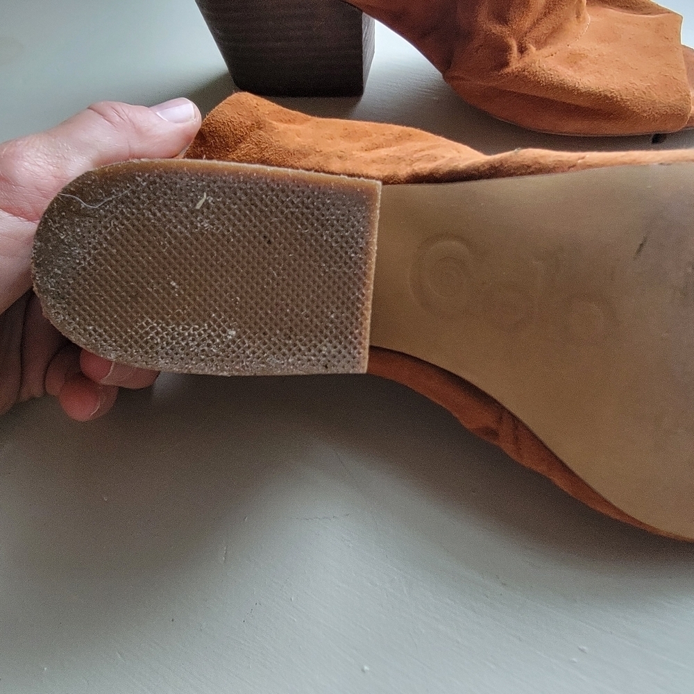 Golo, Landon, Sandal Wedge, Tan Suede, Size 9 - Picture 2 of 6